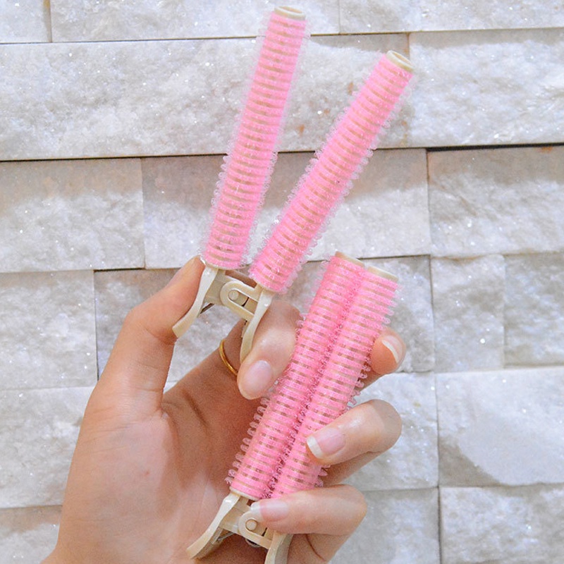 🌺Dụng cụ uốn tóc xoăn bằng nhựa phong cách Hàn Quốc