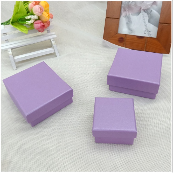 Hộp Bao bì Hộp Kỹ thuật đựng trang sức Nhẫn, Kim Cương, Bông tai nhỏ, Nhiều màu