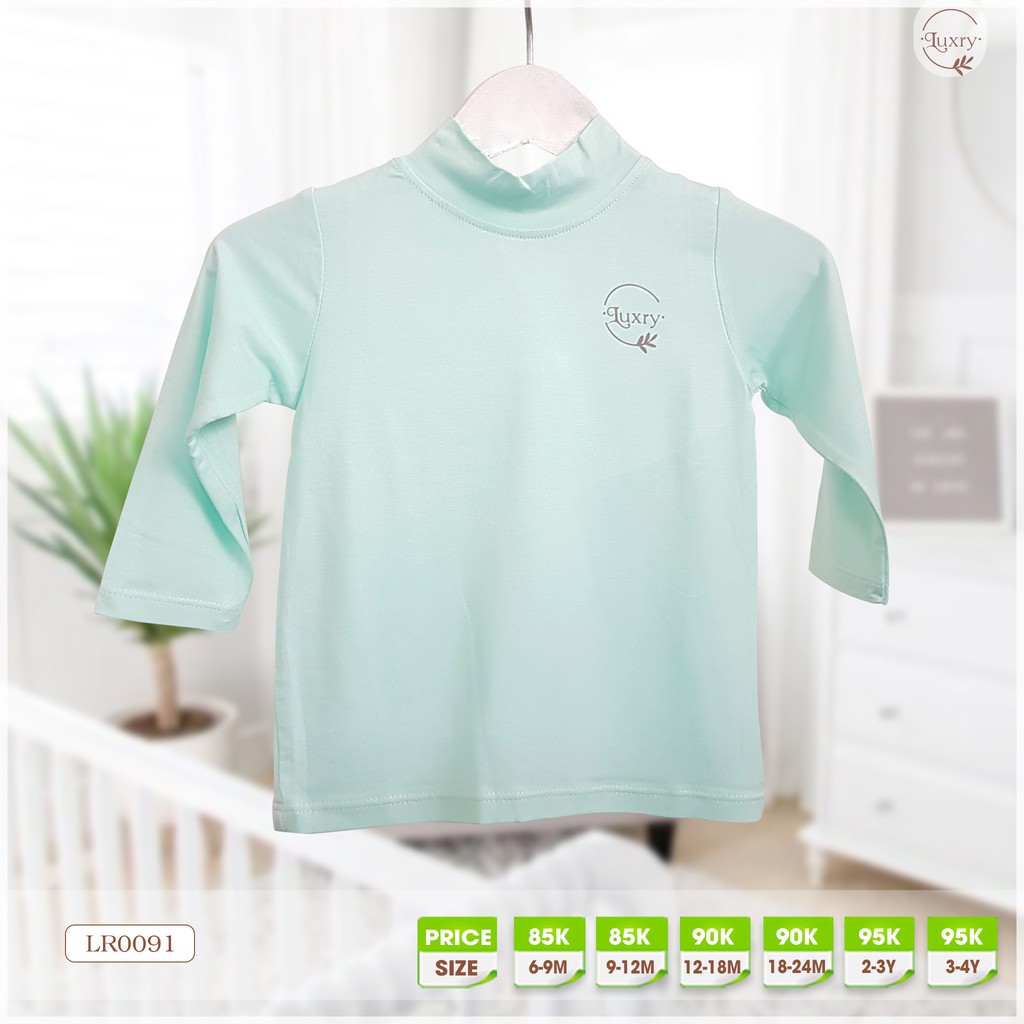 Áo cổ lọ 3cm Luxry siêu dễ thương