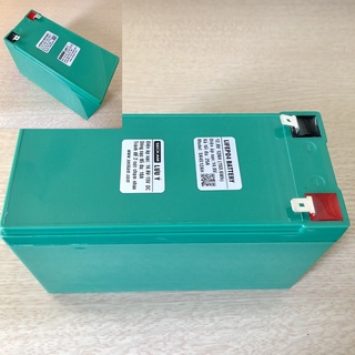 Bình A-c q/u y lith ium sắt 12.8V 12AH xả 10A LifePO4 siêu bền