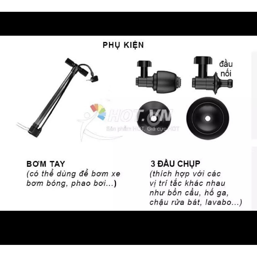 Súng Thông Tắc Bồn Cầu Sản Phẩm Cao Cấp, Sử Dụng An Toàn Hiệu Quả.