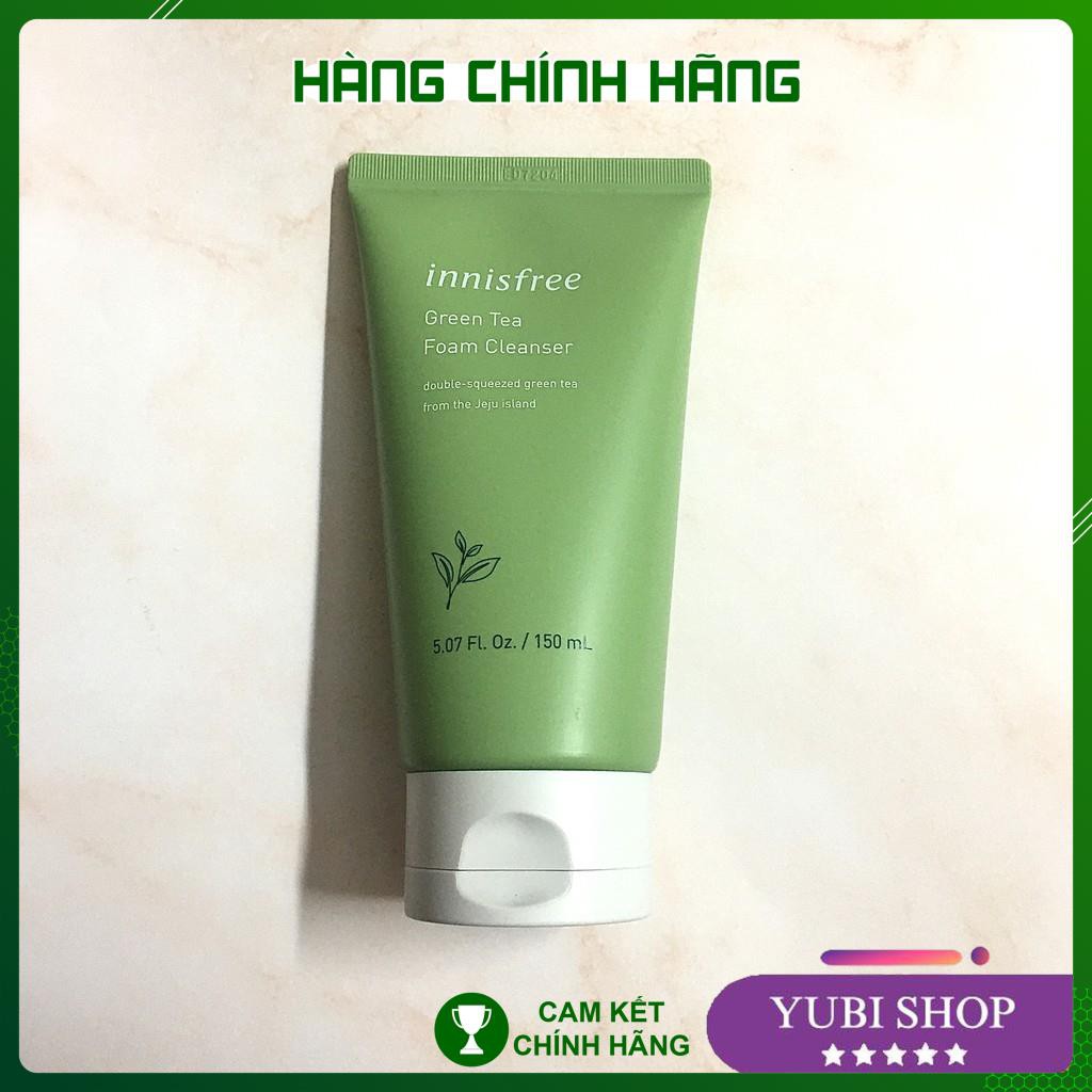 Sữa Rửa Mặt Trà Xanh Innisfree Green Tea Foam Cleanser 150ml - Hàn Quốc - Auth