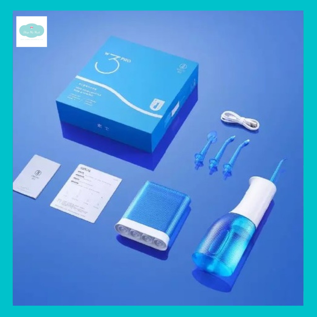 Tăm nước SOOCAS W3 pro - kèm 4 đầu tăm nước, 7 chế độ sử dụng