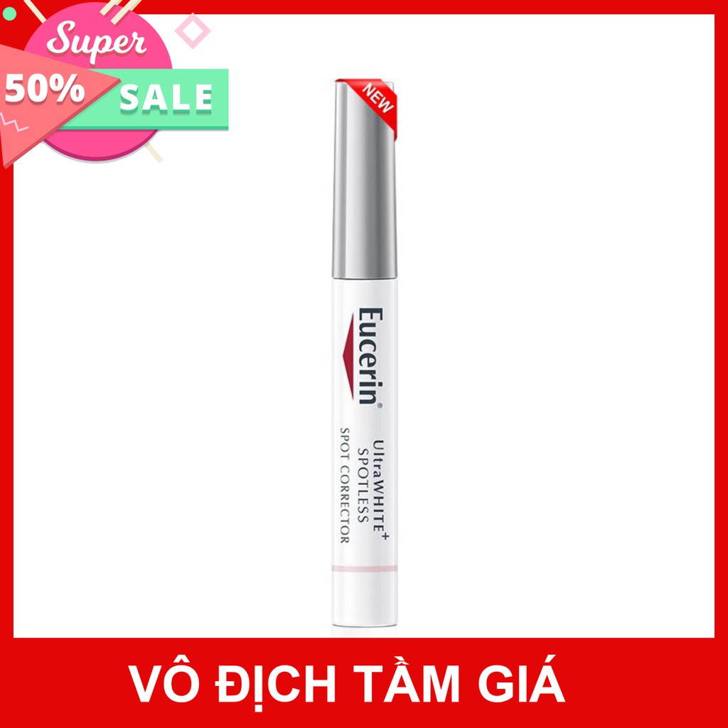 [CHÍNH HÃNG] Tinh chất giảm thâm nám Eucerin Ultrawhite + Spotless Spot Corrector 5ml- Hiệu quả sau 2 tuần sử dụng tặng