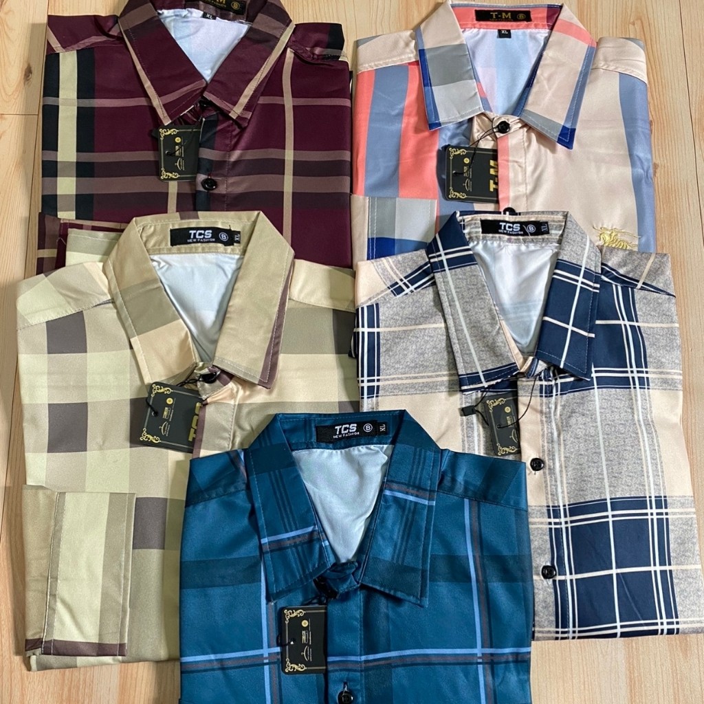 [CHẤT ĐẸP] ÁO SƠ MI CARO CAO CẤP DÀI TAY - CHẤT LIỆU LỤA THÔ CAO CẤP, CO GIÃN DẦY DẶN, MỀM MỊN, THẤM HÚT MỒ HÔI | BigBuy360 - bigbuy360.vn