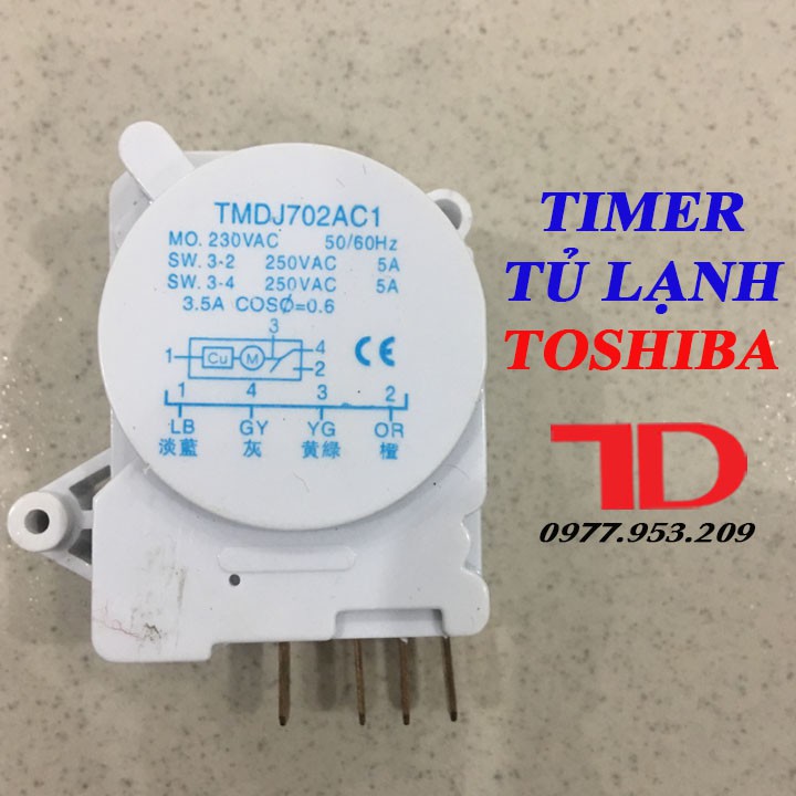 Timer Tủ Lạnh TOSHIBA Chân Lớn