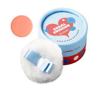 Phấn Má Hồng LOVELY MEEX PASTEL CUSHION BLUSHER 02 CORAL CUSHION