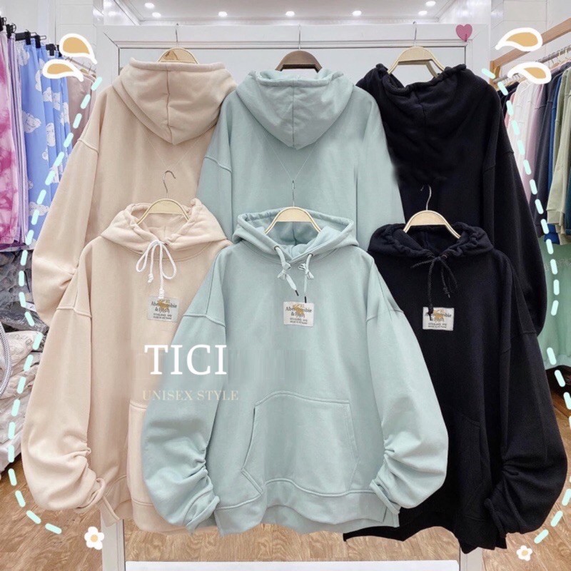 Áo Hoodie Logo Unisex Nỉ Bông siêu mịn Form rộng unisex (100% Ảnh Thật của shop) [FREESHIP] | BigBuy360 - bigbuy360.vn