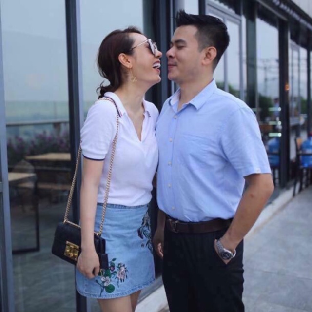 Áo pull cổ sơmi HM auth siêu xinh