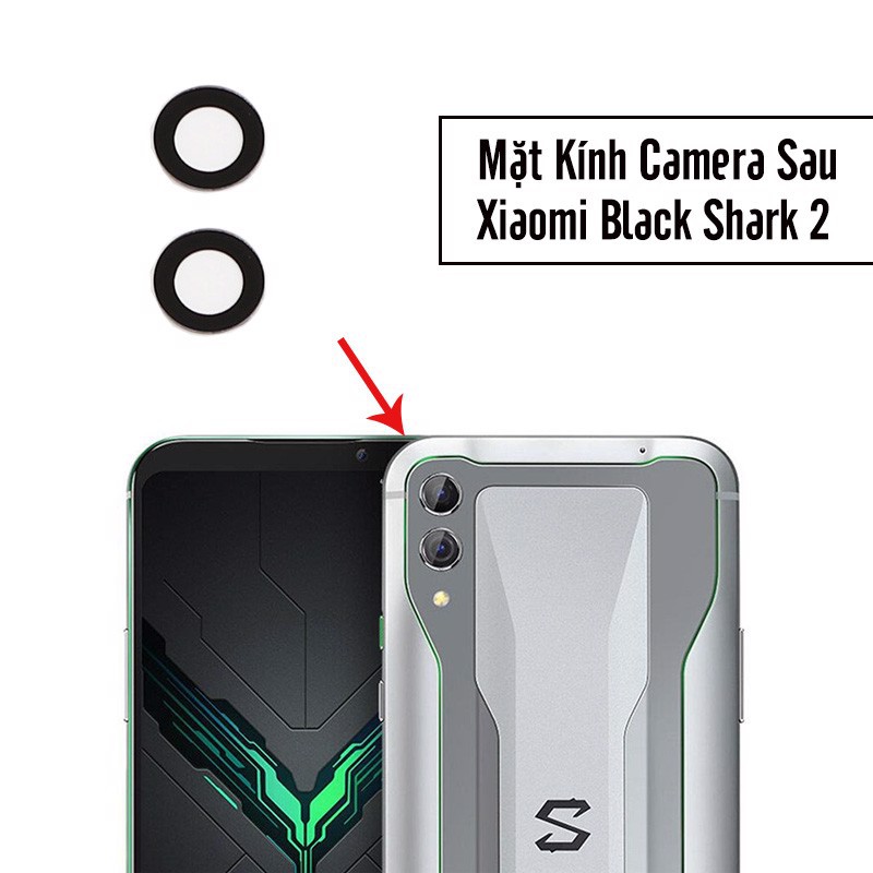 Mặt kính thay thế camera sau cho Xiaomi Black Shark 2