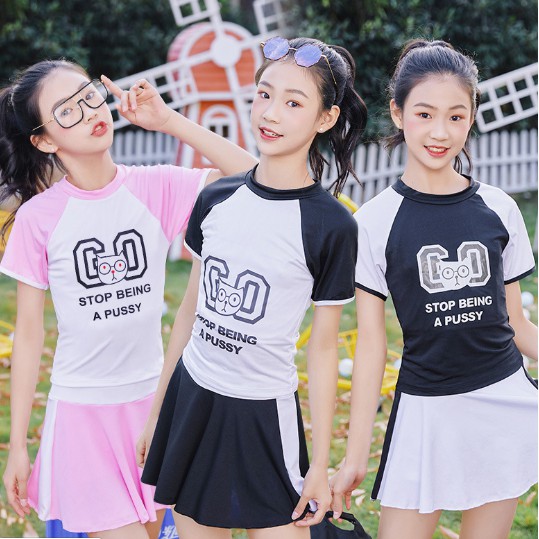 Bikini  Đồ Bơi Liền Mảnh Cho Bé Gái 2021