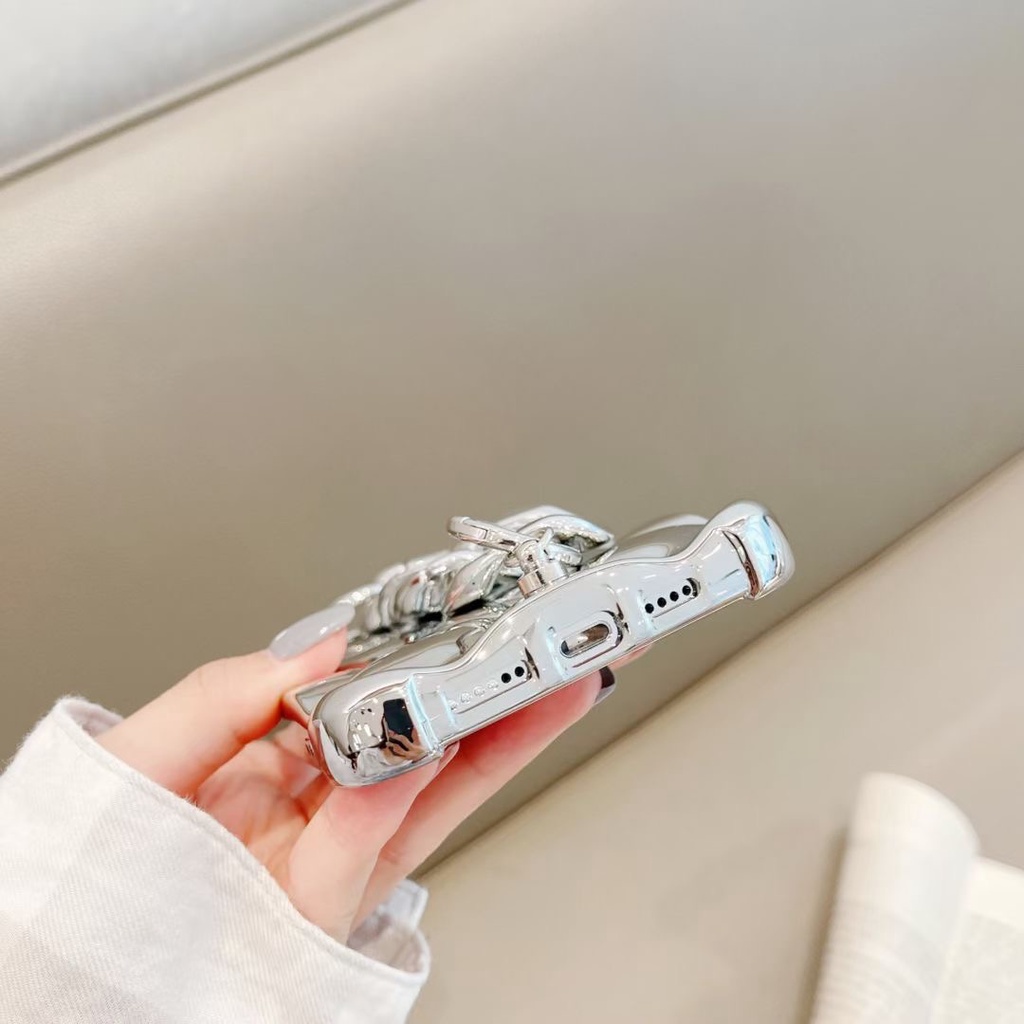 Ốp Điện Thoại tpu Mềm Mạ Bạc Cho iphone 14 13 pro max 12 pro max 11xs max xr x 7 8 plus
