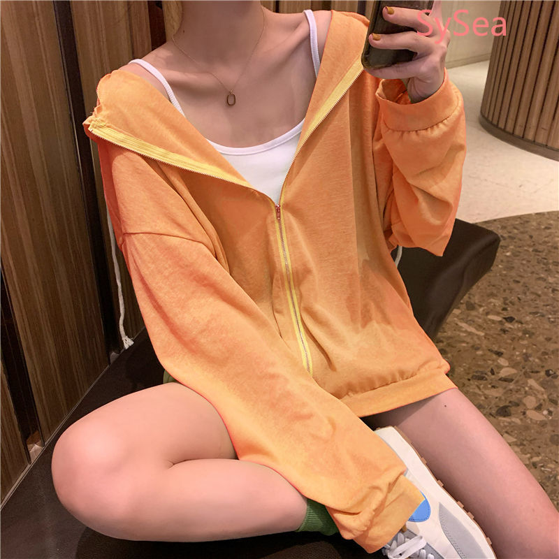 Áo Khoác Chống Nắng Dáng Rộng Thời Trang Cho Nữ