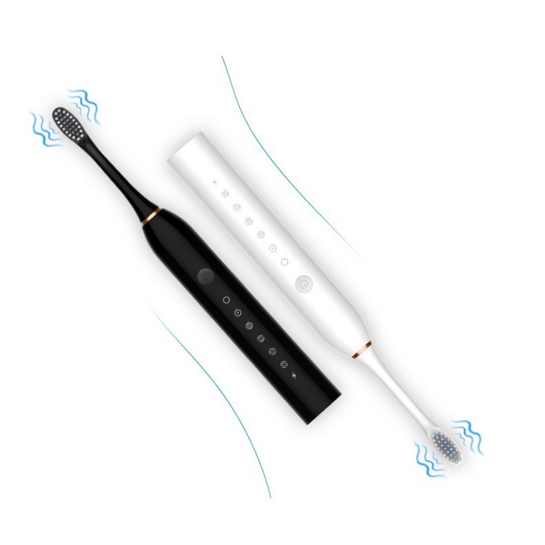 Bàn chải điện Sonic X3 bản cao cấp, Bàn chải đánh răng điện công nghệ châu Âu 6 chế độ rung