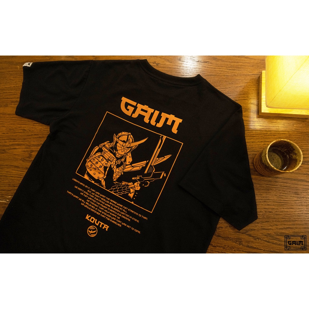 Áo thun Gaim Samurai Oversized