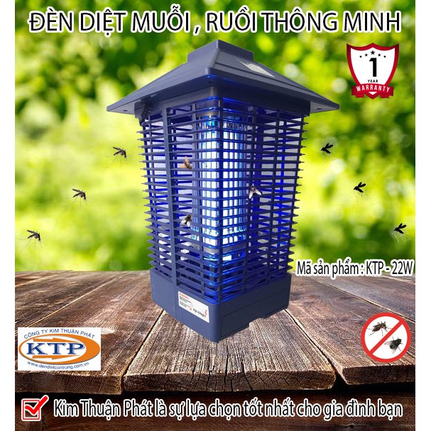 Đèn diệt côn trùng KTP-22W