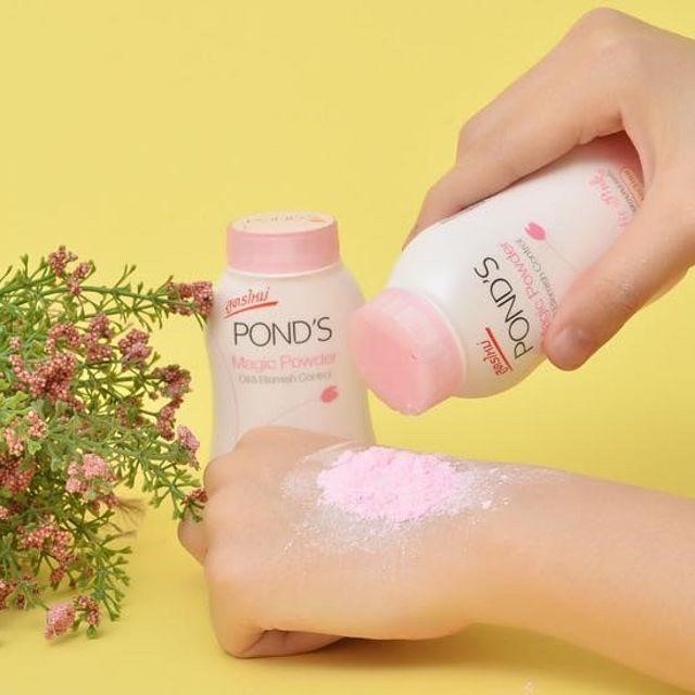 COMBO 2 HỘP Phấn phủ bột Ponds Magic Powder trắng hồng 50g