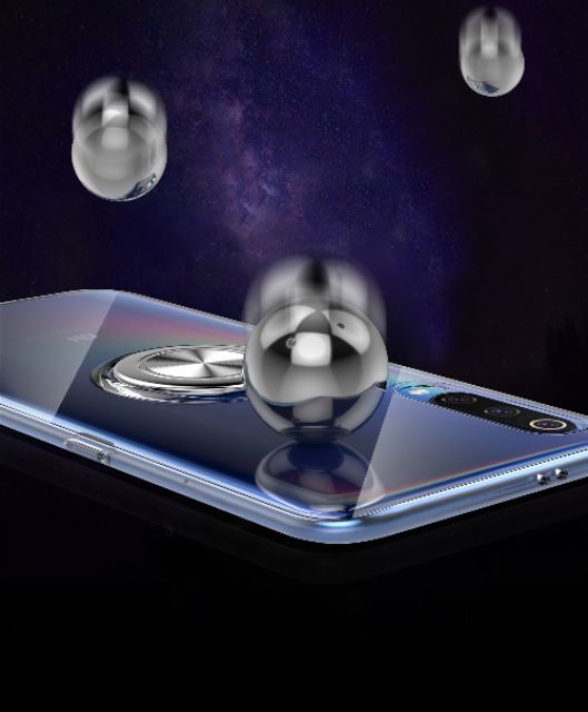Ốp lưng Xiaomi Mi 9SE  FREESHIP Từ 50k dẻo trong suốt giá đỡ nhẫn iring chống sốc cao cấp