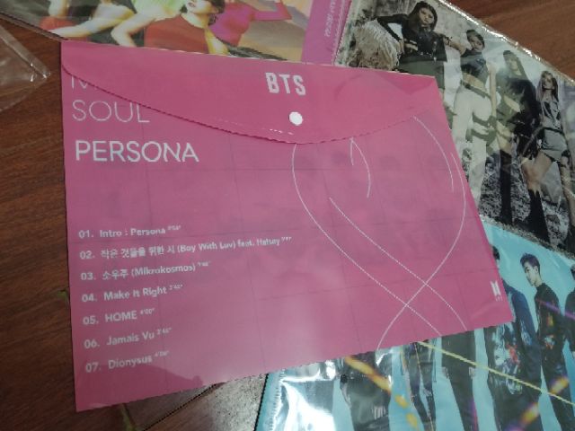 Túi clear đựng bài kiểm tra GOT7 BTS TWICE BLACKPINK