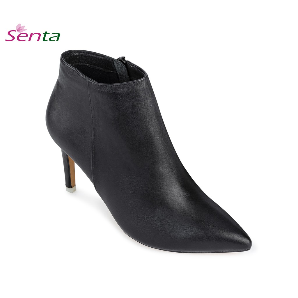 Giày boot cổ thấp da trơn Senta B595