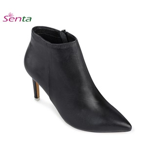 Giày boot cổ thấp da trơn Senta B595