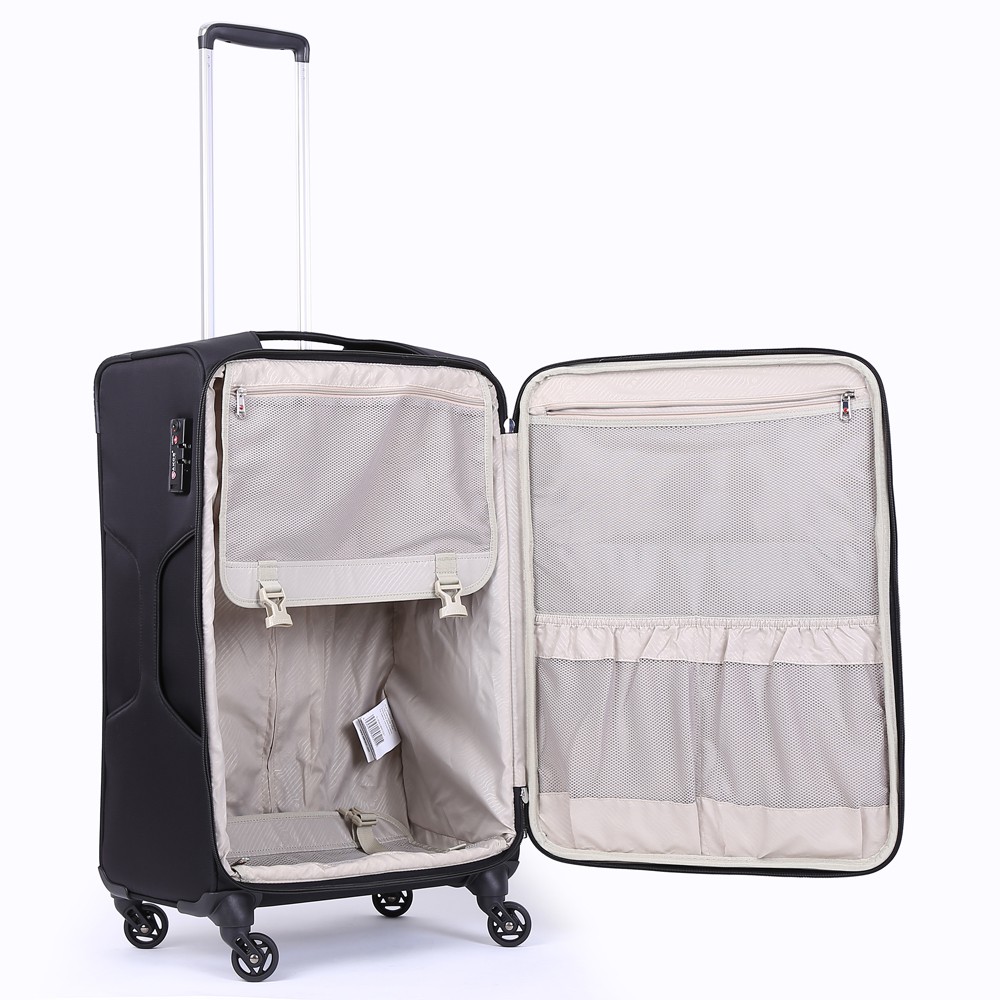 Vali Kéo Vải Du Lịch SAKOS  ELITE 6 - Size M (26inch)/ Ký Gửi (Trung) - Khóa TSA - Chống Thấm, Trượt Nước
