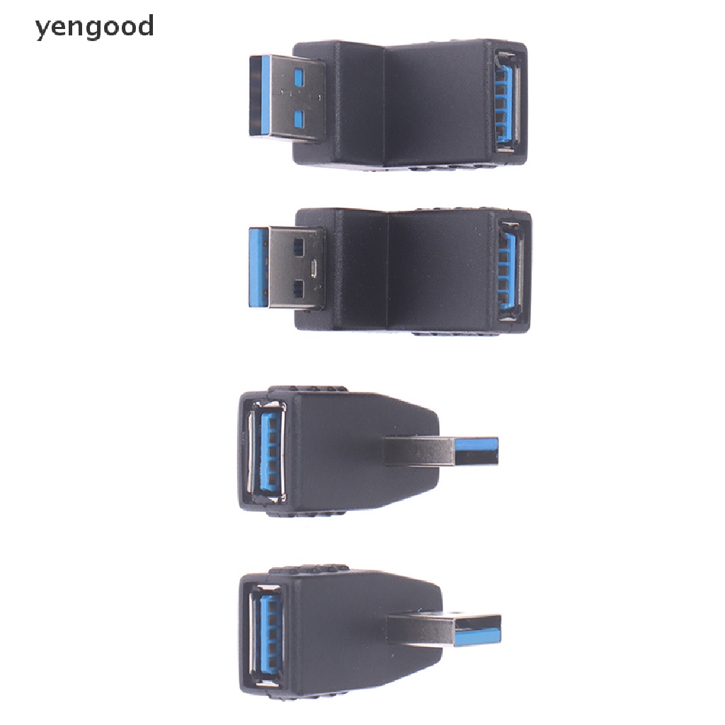 Đầu Chuyển Đổi USB 3.0 Type A M / F 90 Độ Chất Lượng Cao