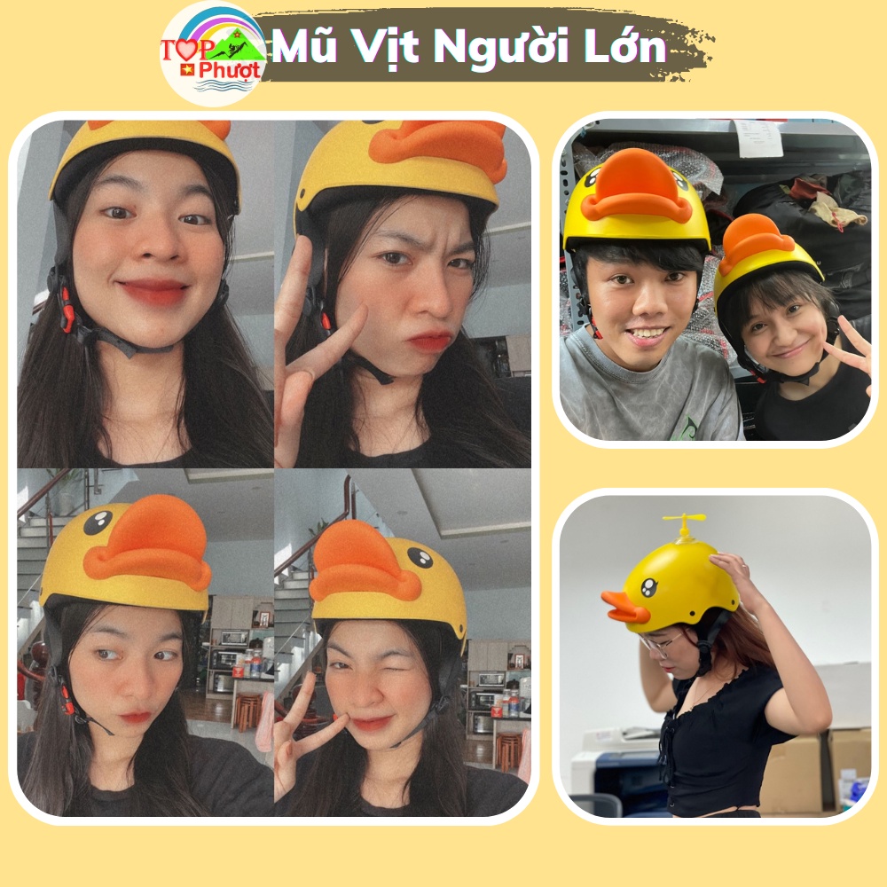 Mũ bảo hiểm vịt nhây B.Duck - Chất lượng - Siêu đáng iu