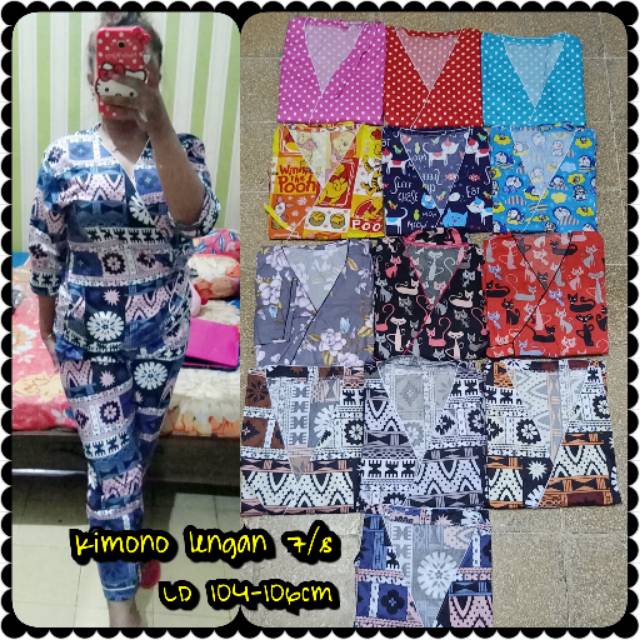 Bộ Đồ Ngủ Kimono