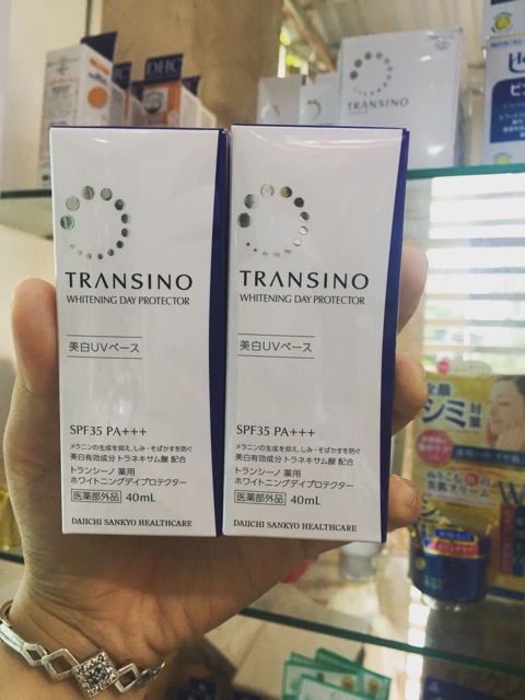 Kem chống nắng dưỡng trắng Transino Spf35