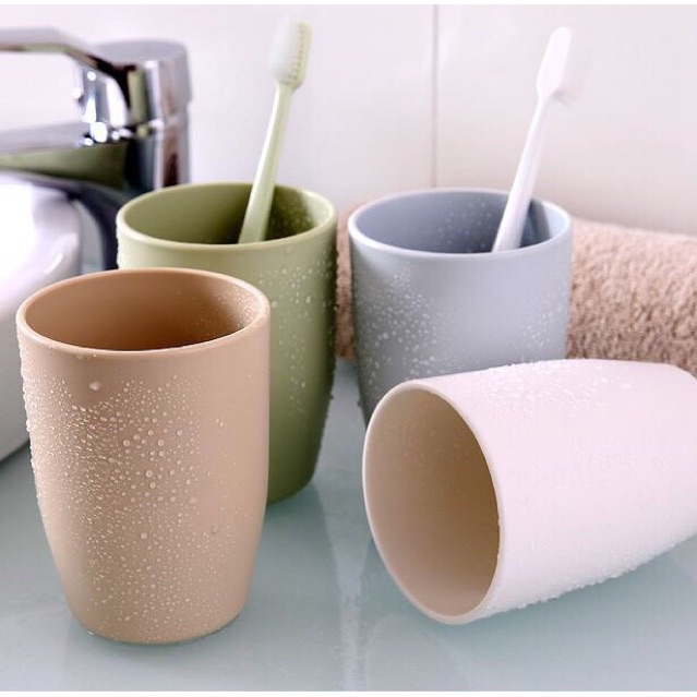Ly uống nước, đánh răng nhựa chịu nhiệt