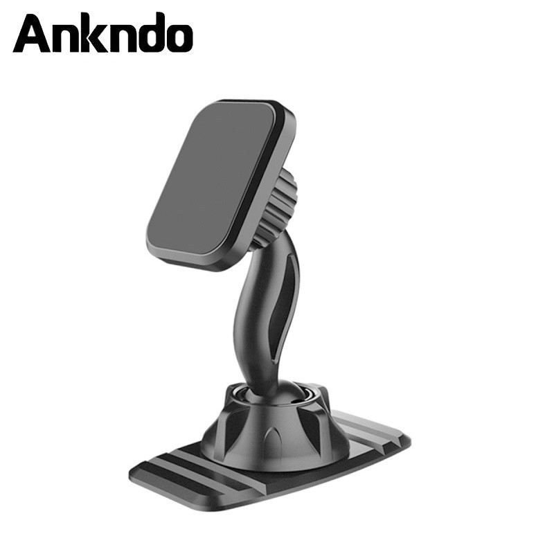 Giá đỡ điện thoại ANKNDO từ tính xoay 360 độ thiết kế tiện dụng cho xe hơi phù hợp với SAMSUNG XIAOMI