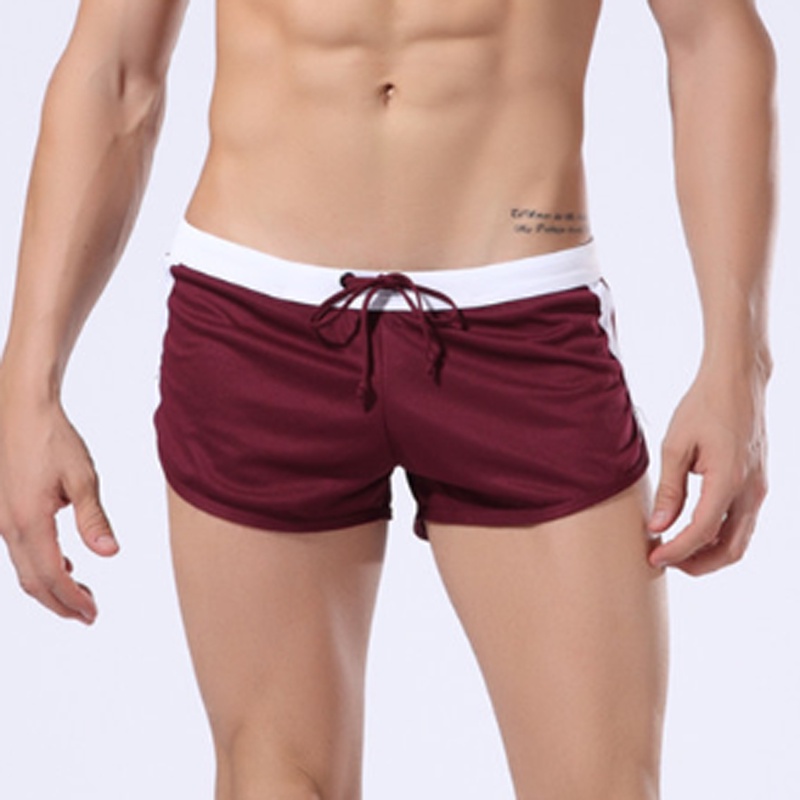 Quần lót nam dạng đùi W.01 chất thun lưới phối dây, bên trong có lót quần lót cho cậu nhỏ êm ái