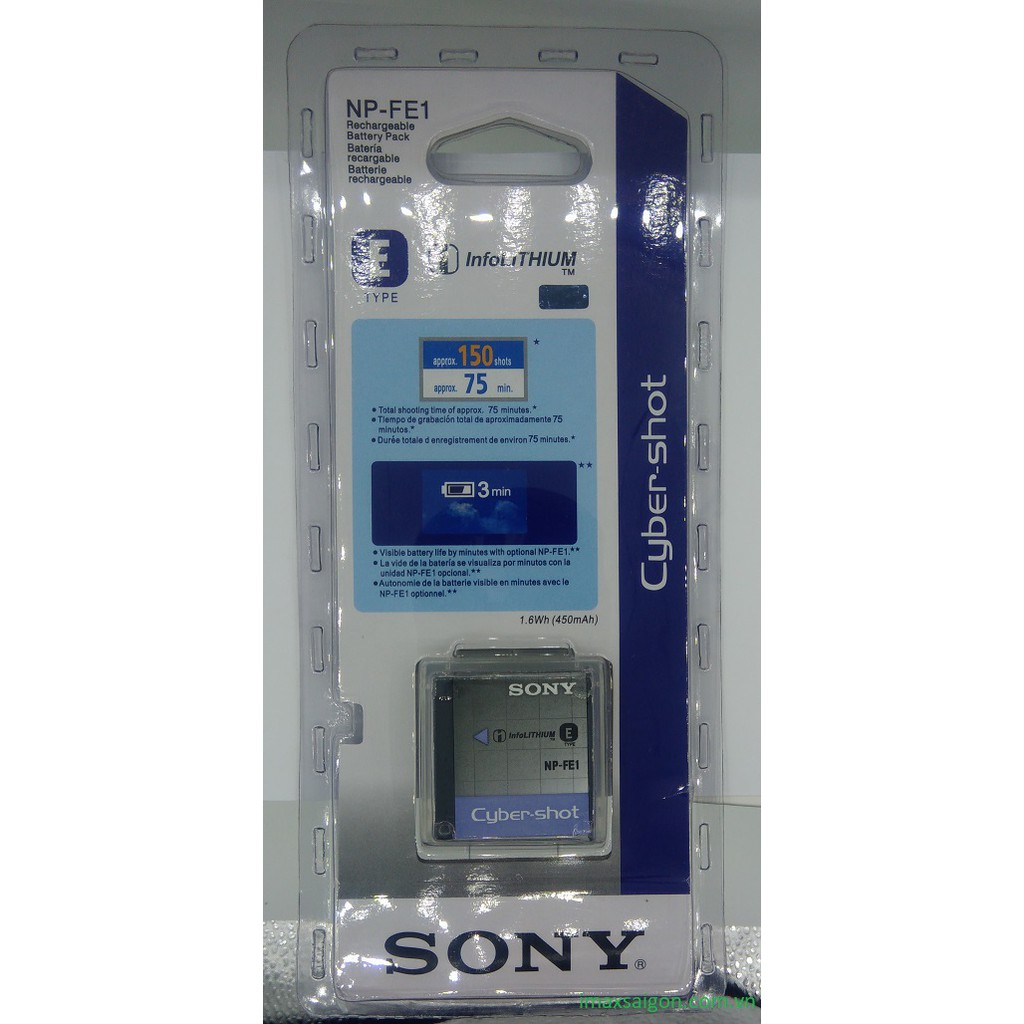 Bộ 1 pin 1 sạc máy ảnh Sony NP-FE1
