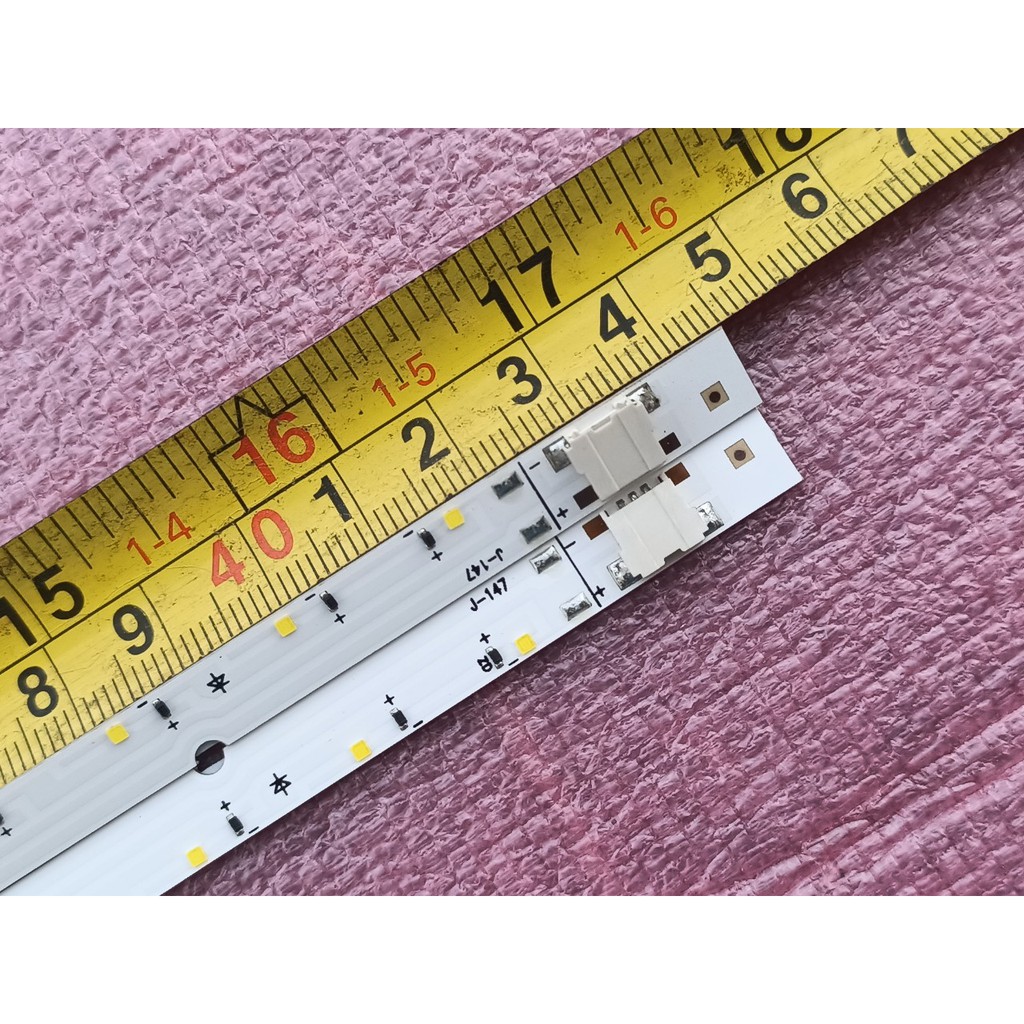 BỘ LED VIỀN TIVI SAMSUNG 43K5100 43k5300 MỚI 100% BỘ 2 THANH TRÁI PHẢI, MỖI THANH 25 BÓNG 3V, DÀI 44,5cm