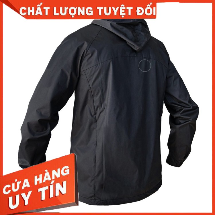 HÀNG NHẬP KHẨU -  Áo khoác dù nhẹ 2 trong 1 chuyển đổi thành túi balo AKD32(có túi trong) - Hàng Nhập Khẩu