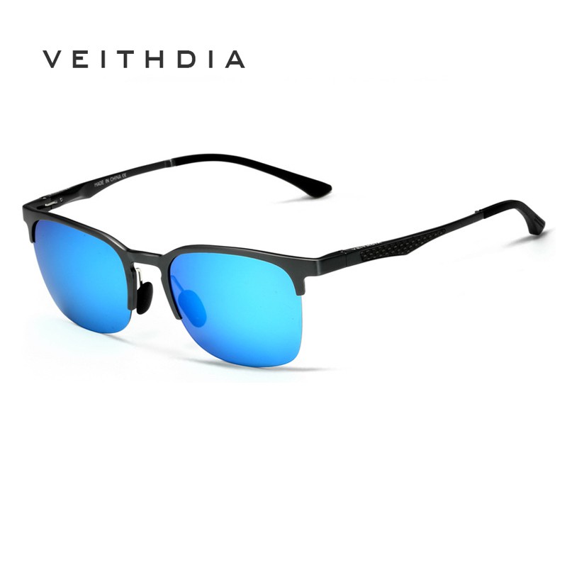 Kính Mát VEITHDIA 6631 Phân Cực Al-Mg Retro Unisex