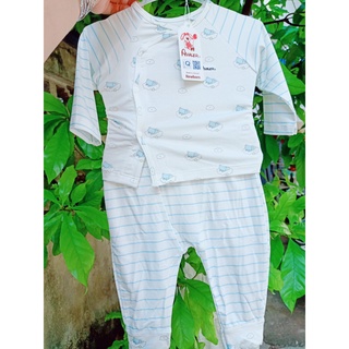 Bộ dài sơ sinh Avaler cài chéo