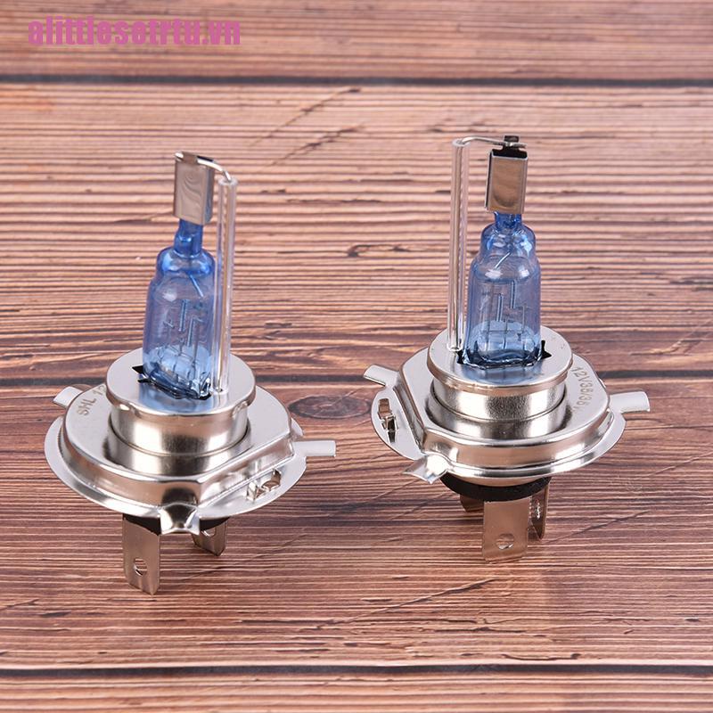 Set 2 Bóng Đèn Halogen H4 35 / 55w Siêu Sáng Cho Xe Ô Tô