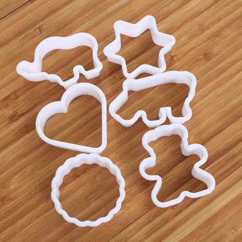 Bộ 6 khuôn cắt cookies làm bánh nhiều hình ngộ nghĩnh