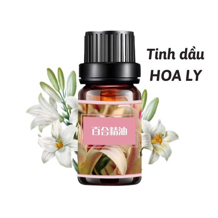 Tinh Dầu Thiên Nhiên Nguyên Chất  Đậm Đặc 100% Lọ 10ml Mùi Hương Tự Chọn