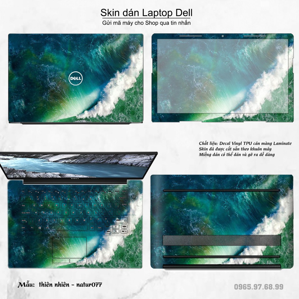 Skin dán Laptop Dell in hình thiên nhiên _nhiều mẫu 4 (inbox mã máy cho Shop)