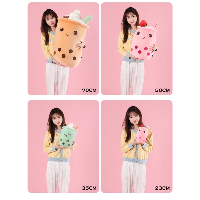 Gấu Bông Gối Ôm Trà Sữa Vải Nhung Mềm Mịn Co Dãn 4 Chiều Quà Tặng Ý Nghĩa Cao Cấp Gấu Bông