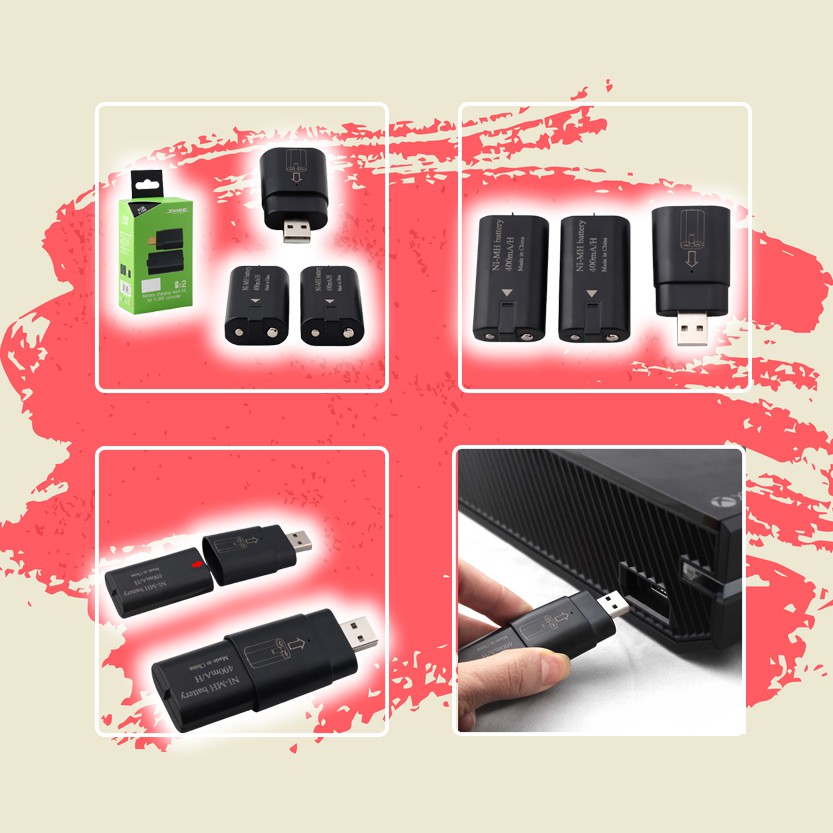 Pin sạc cho Tay Cầm Xbox One, Xbox One S, Xbox Series X, pin sạc xbox chính hãng dobe | WebRaoVat - webraovat.net.vn