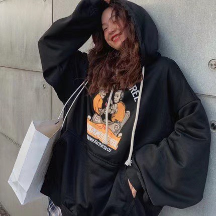 Áo Hoodie Dài Tay Cho Nữ 2021