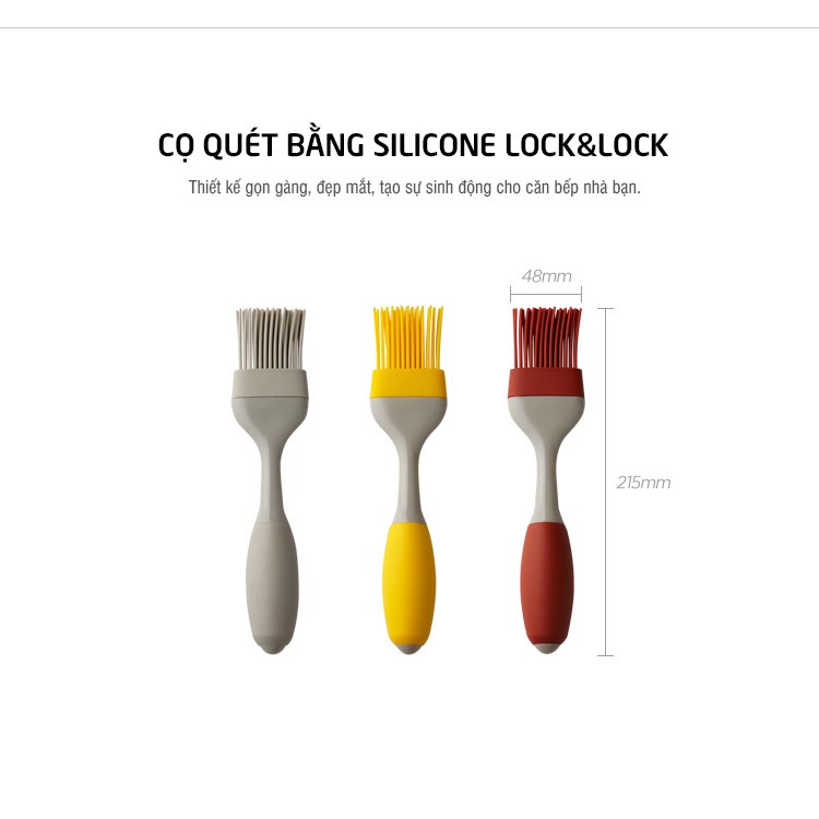 Cây cọ quét dầu bằng silicone chịu nhiệt Lock&Lock LOL126 - BABYHOPSG