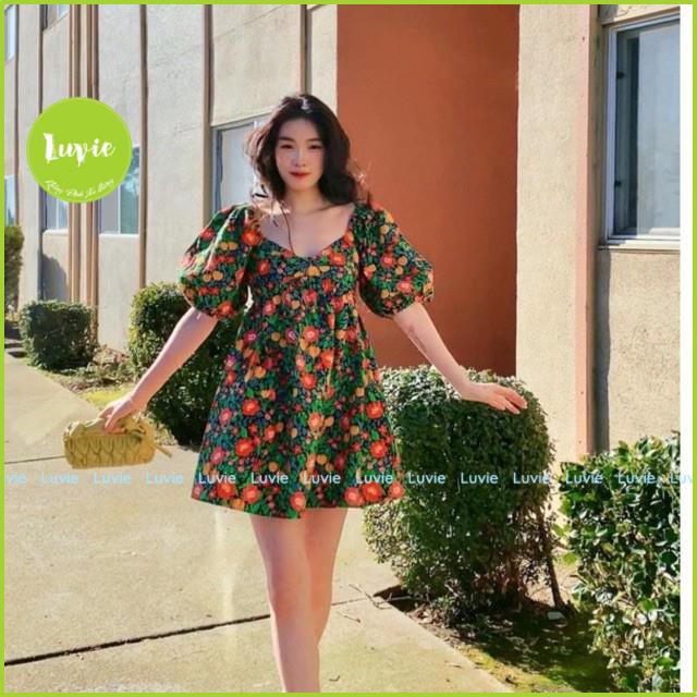 Váy Hoa Babydoll Siêu Xinh, Đầm Hoa Dáng Xoè Có Ảnh Thật Kèm Video