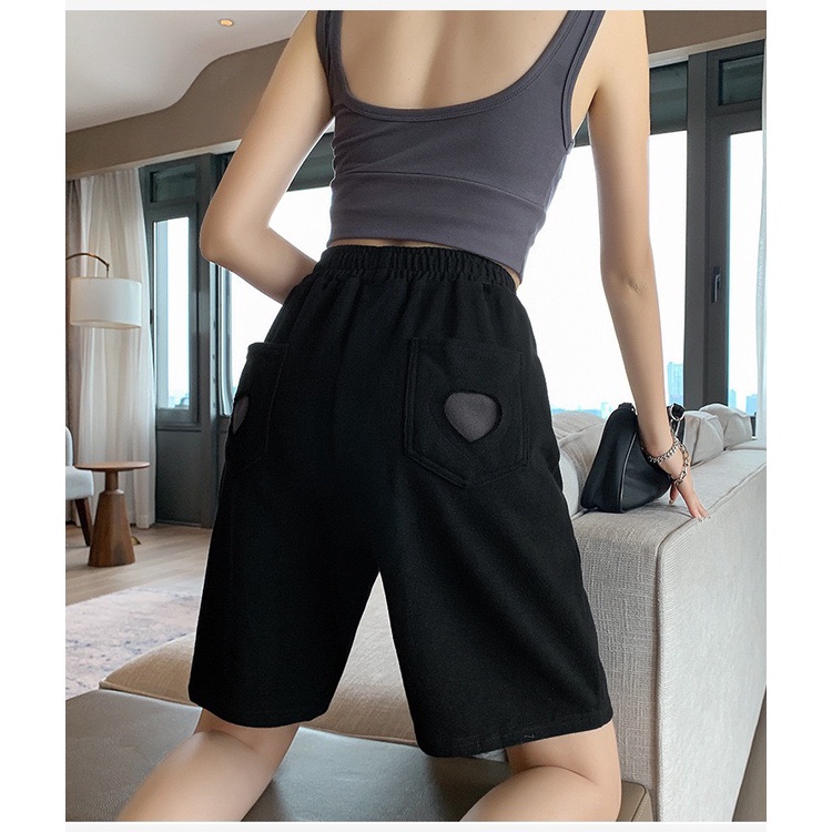 Quần đùi tim RUBY from to dài rộng 4 màu xinh, freesize dưới 65kg mặc đượcHOT 2022