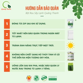 Bột chùm ngây Quảng Thanh ,  gói 100gr