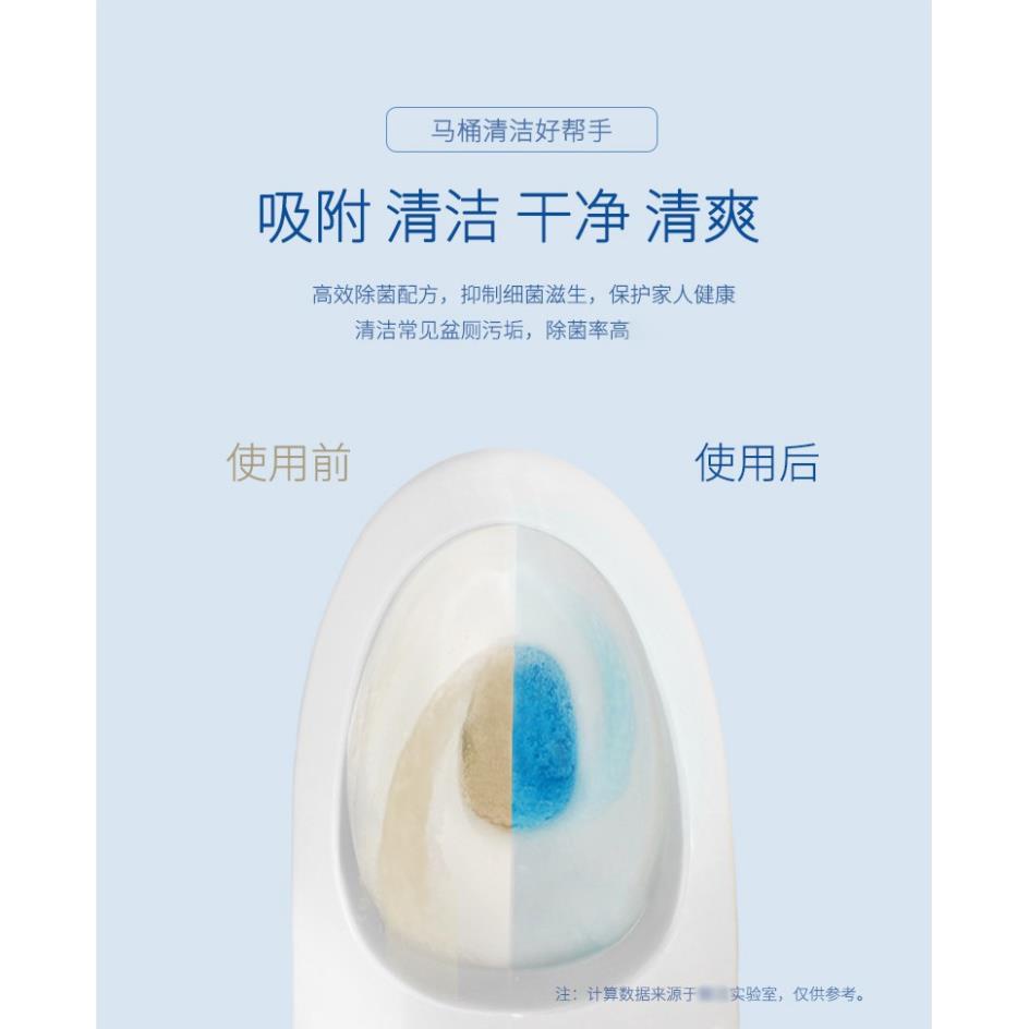 [TÚI 10] Viên Thả Bồn Cầu - Viên Tẩy Bồn Cầu - Vệ Sinh Toilet, Diệt Khuẩn, Khử Mùi, Giúp Thơm, Làm Sạch Bệ Xí - MILOZA